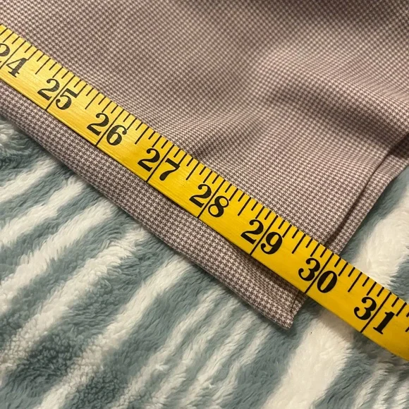 Pendleton cream small checkered loose fit trousers size 14 - Picture 10 of 10